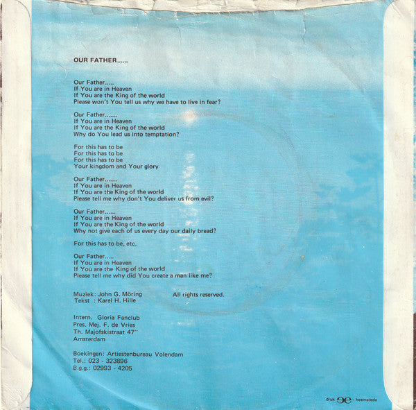 Unit Gloria : Our Father (7", Single)