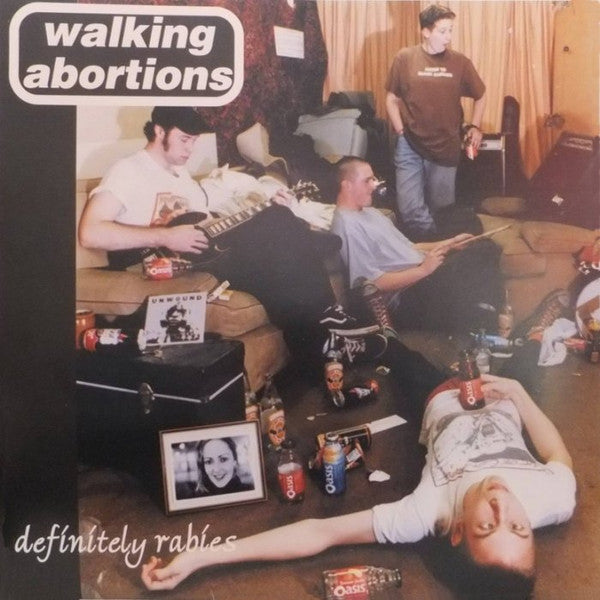 Walking Abortions : Definitely Rabies (7", Whi)