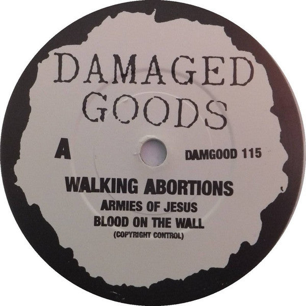 Walking Abortions : Definitely Rabies (7", Whi)