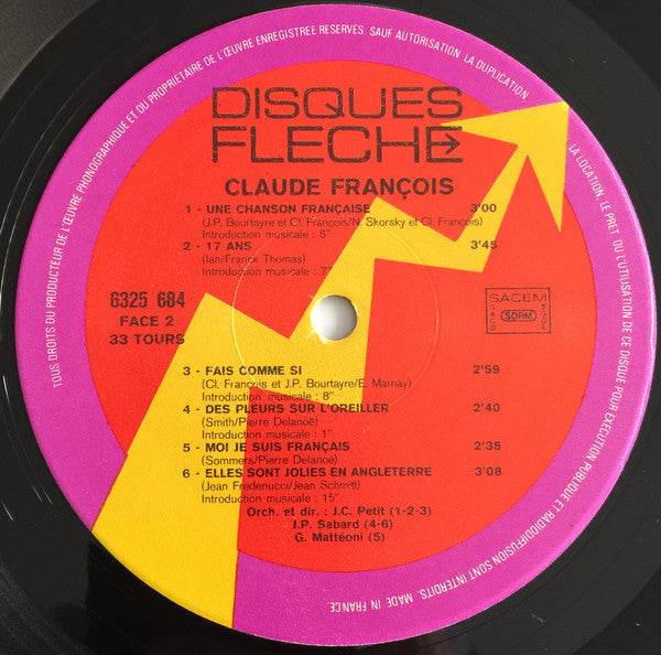 Claude François : Pourquoi Pleurer (Sur Un Succès D'été) (LP, Album)