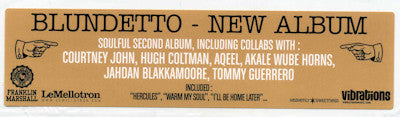 Blundetto : Warm My Soul (CD, Album, Dig)