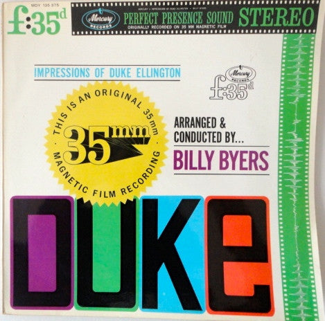 Billy Byers : Impressions Of Duke Ellington (LP, Gat)