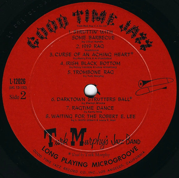 Turk Murphy's Jazz Band : Turk Murphy's San Francisco Jazz Vol. 1 (LP, Mono)