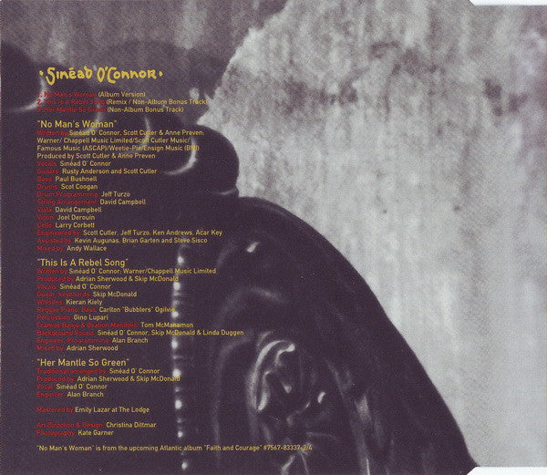 Sinéad O'Connor : No Man's Woman (CD, Single)