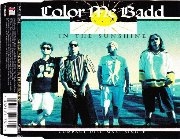 Color Me Badd : In The Sunshine (CD, Maxi)