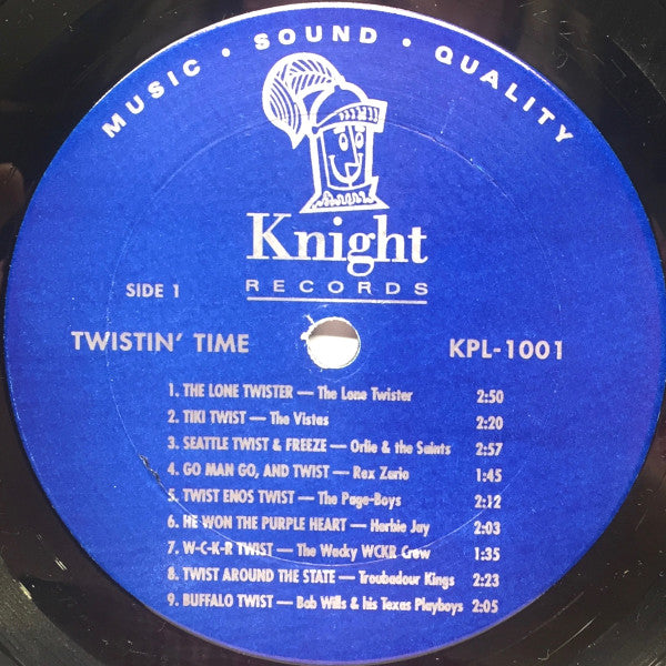 Various : Twistin' Time Vol. 1 (LP, Comp)
