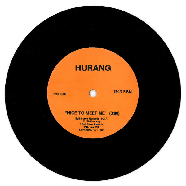 Hurang : Nice To Meet Me (7", Single)