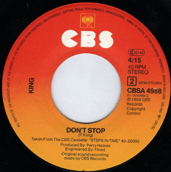 King : Love & Pride (7", Single)