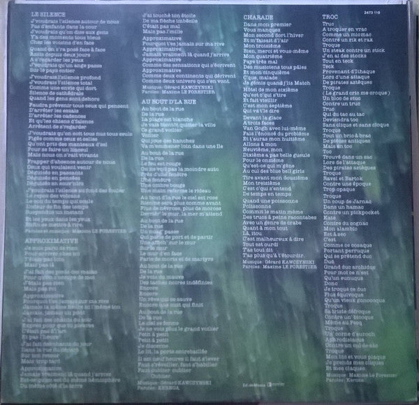 Maxime Le Forestier : Les Rendez-vous Manqués (LP, Album)