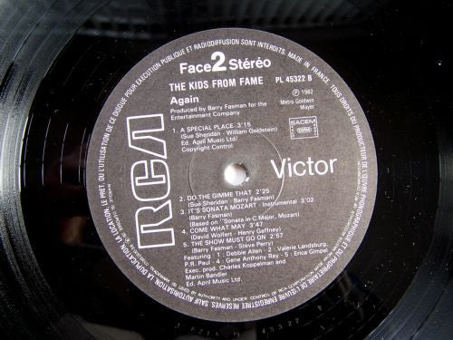 The Kids From Fame : The Kids From Fame Again (LP)