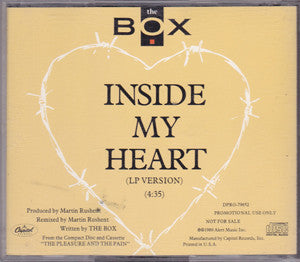 The Box (4) : Inside My Heart (CD, Single, Promo)