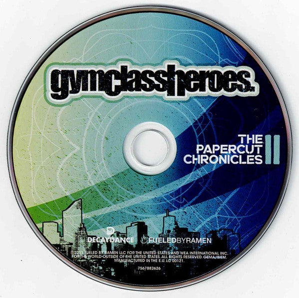Gym Class Heroes : The Papercut Chronicles Part II (CD, Album)