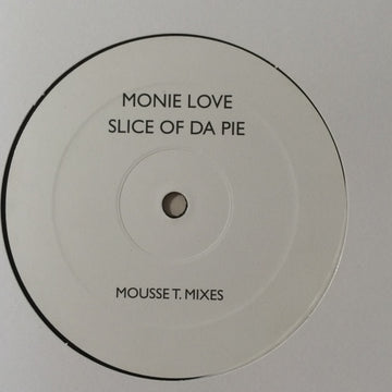 Monie Love : Slice Of Da Pie (Mousse T. Mixes) (12", Promo, W/Lbl)