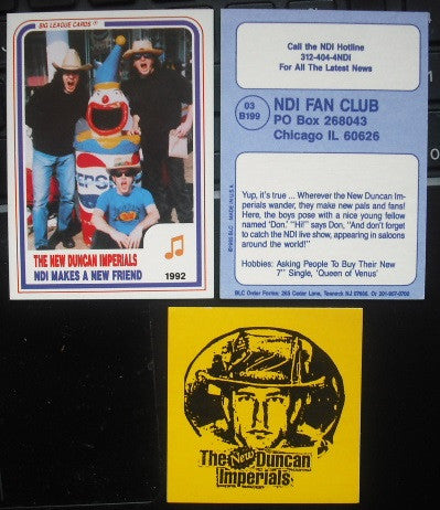 New Duncan Imperials : Queen Of Venus (7", Num, Pin)