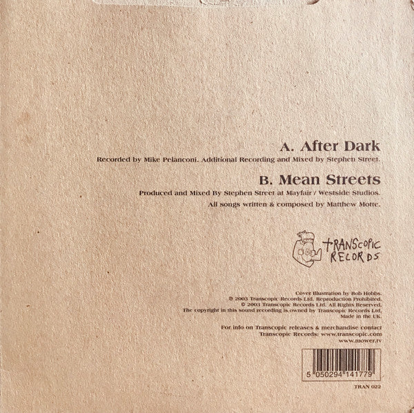 Mower (3) : After Dark (7", Single)