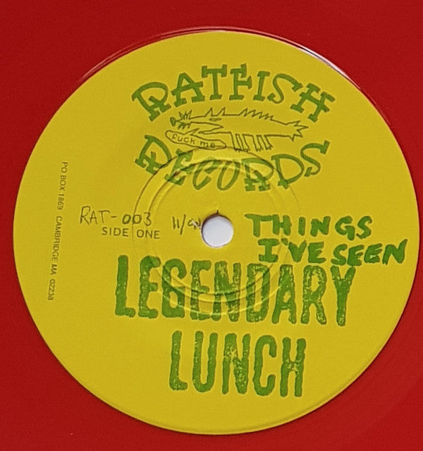 Legendary Lunch : Things I've Seen W/ Good Goddamn (7", Red)