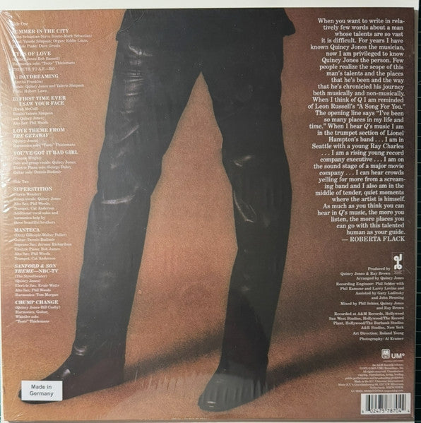 Quincy Jones : You've Got It Bad Girl (LP)