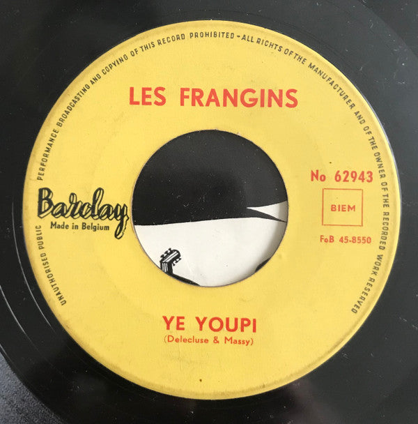 Les Frangins : Ye Youpi / Changhai (7", Single)