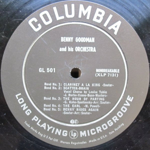 Benny Goodman And His Orchestra : The Golden Era Series Presents Benny Goodman And His Orchestra (LP, Comp, Mono)