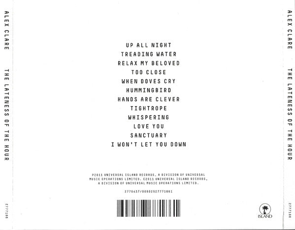 Alex Clare (2) : The Lateness Of The Hour (CD, Album)