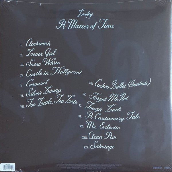 Laufey (2) : A Matter Of Time (LP, Album, Rou + 7", S/Sided + Aut)