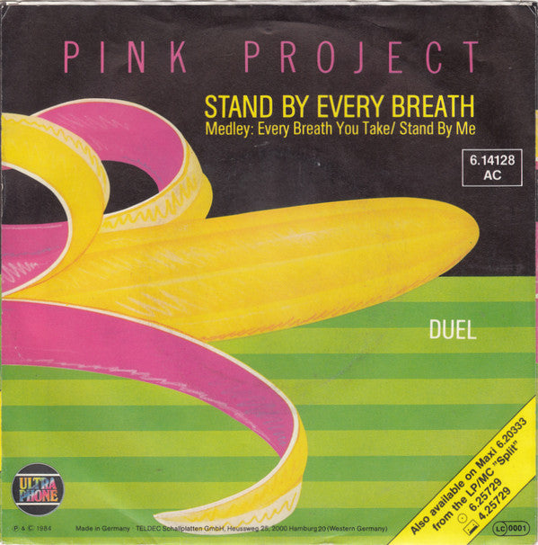 Pink Project : Stand By Every Breath (7", Single)