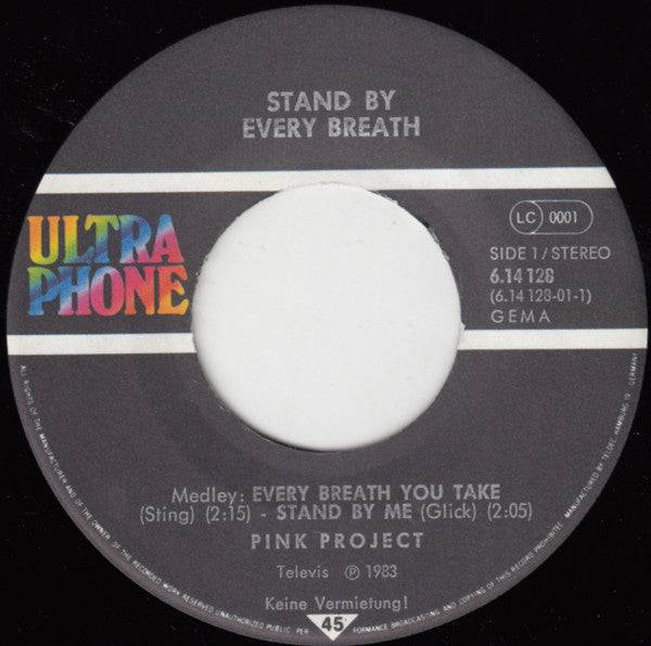 Pink Project : Stand By Every Breath (7", Single)