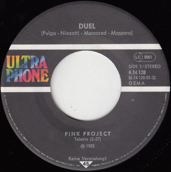 Pink Project : Stand By Every Breath (7", Single)