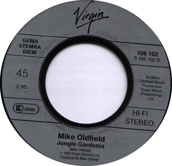 Mike Oldfield : Crime Of Passion (7", Single)
