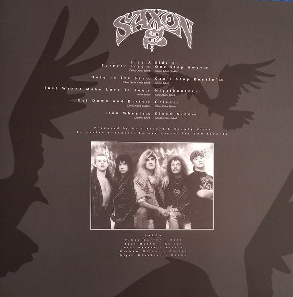 Saxon : Forever Free  (LP, Album, Ltd, Num, RE, RP, Whi)