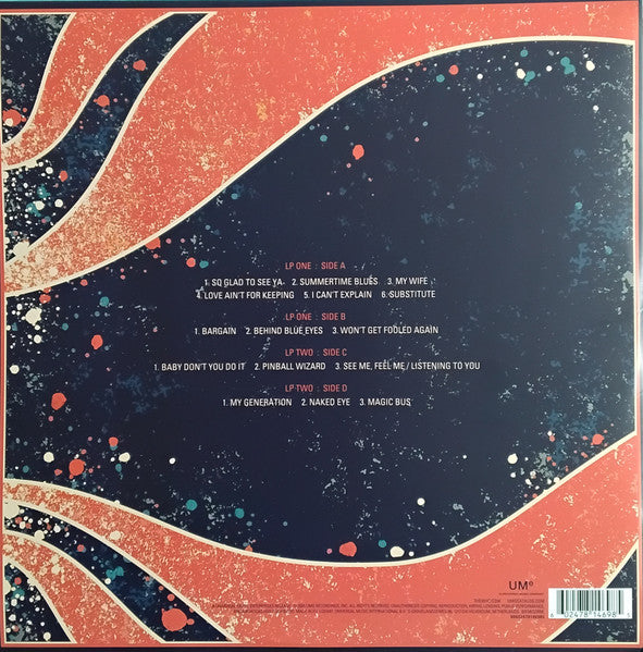 The Who : Live At The Oval 1971 (2xLP, Album, Ltd, Blu)