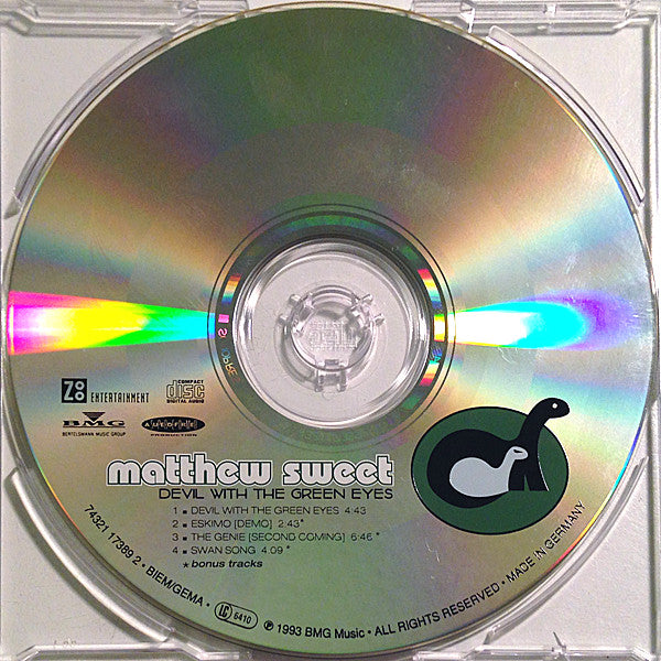 Matthew Sweet : Devil With The Green Eyes (CD, Single)