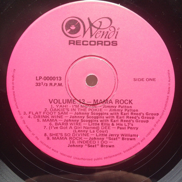 Various : Mama Rock (LP, Comp)