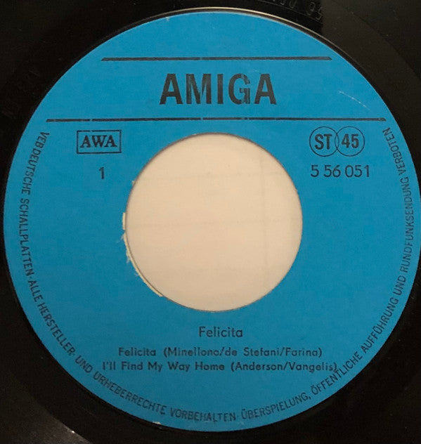 Various : Felicita (7", EP)