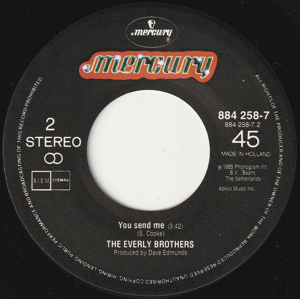 Everly Brothers : Born Yesterday (7", Single)