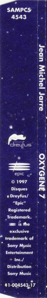 Jean-Michel Jarre : Oxygene 7 (CD, Single, Promo)