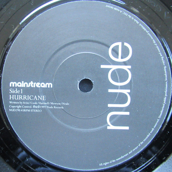 Mainstream : Hurricane (7", Single, Ltd, Num)