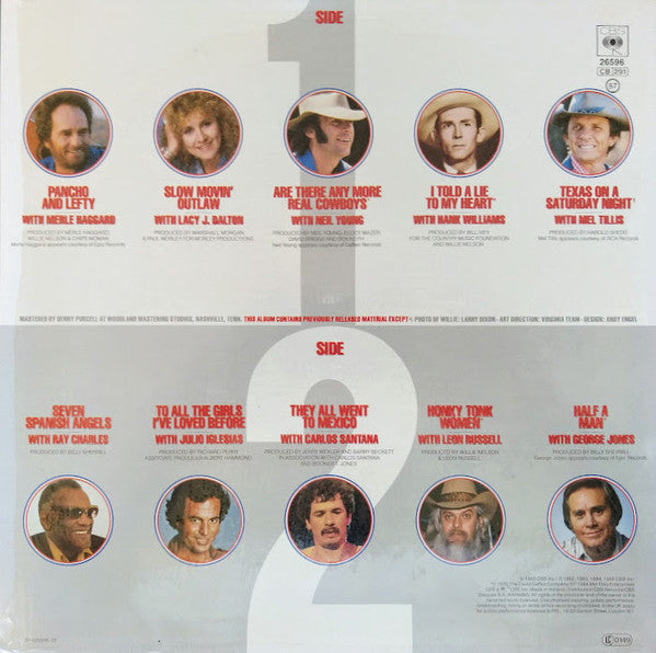 Willie Nelson : Half Nelson (LP, Album, Comp)