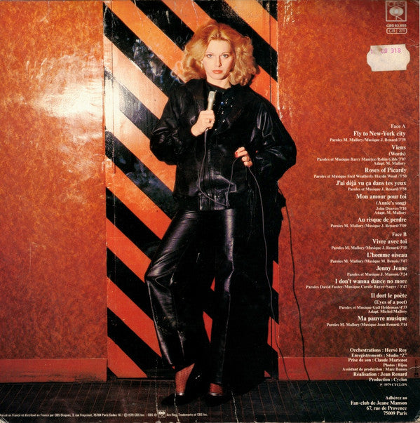 Jeane Manson : Fly To New York City (LP, Album)