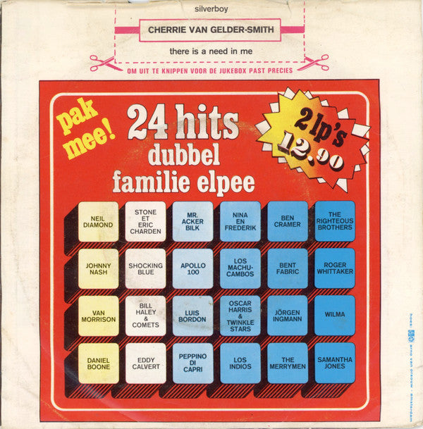 Cherry Vangelder-Smith : Silverboy (7", Single)