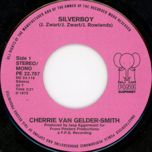 Cherry Vangelder-Smith : Silverboy (7", Single)