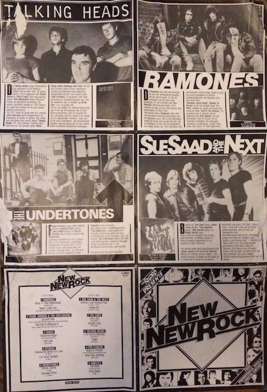Various : New New Rock (7", Promo, Smplr)