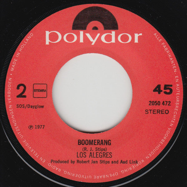 Los Alegres : Yes, I Do Like Your Bermuda (7", Single)