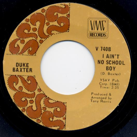 Duke Baxter : Everybody Knows Matilda (7", Single, Styrene, Pit)