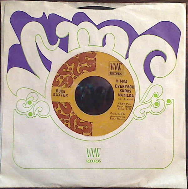 Duke Baxter : Everybody Knows Matilda (7", Single, Styrene, Pit)