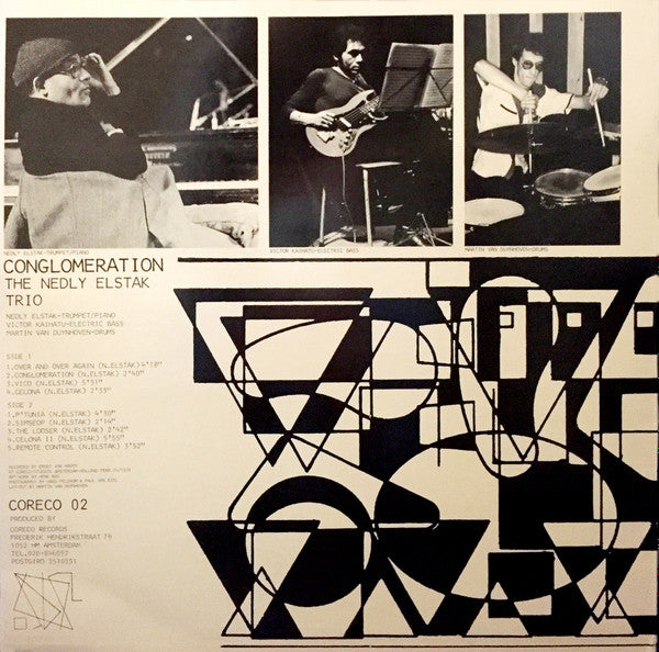Nedley Elstak Trio : Conglomeration (LP, Album)