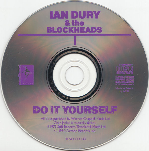 Ian Dury And The Blockheads : Do It Yourself (CD, Album, RE)