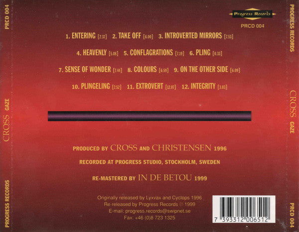 Cross (15) : Gaze (CD, Album, RM)