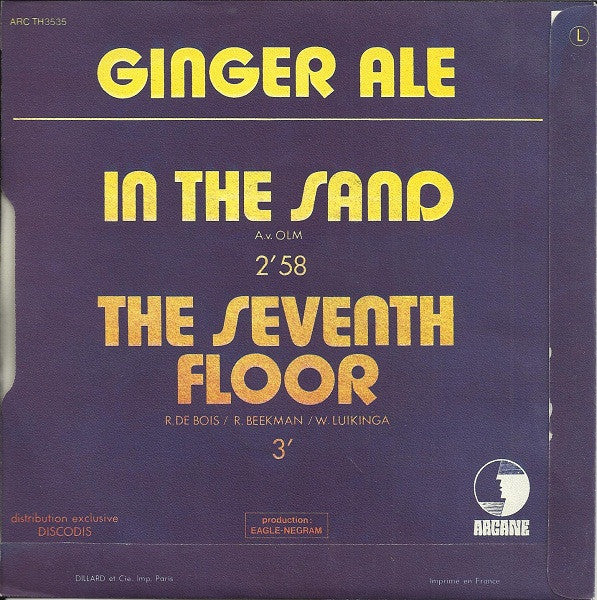 Ginger Ale (2) : In The Sand (7", Single)