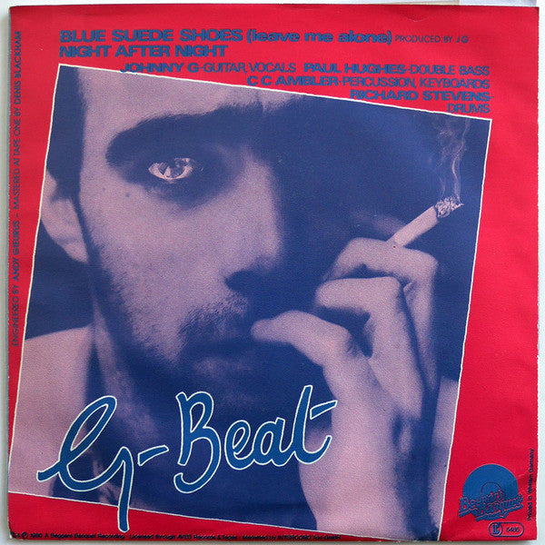 Johnny G : Blue Suede Shoes (7", Single)